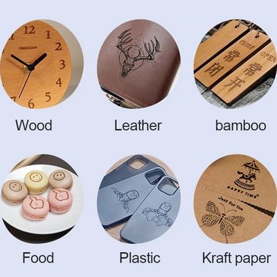 1 マックス紙サイズ USBインターフェイス レーザー彫刻機 木製プラスチックミニロゴプリンター