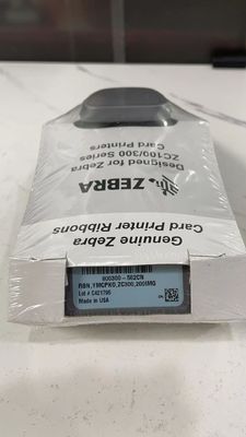 シルバーパールレスセント 偽造防止リボン ゼブラ ZC300 ZC100 プラスチックカードプリンター