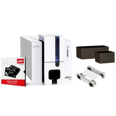 Evolis Edikio FLEX タグプリンター 名刺 12点/mm 300dpi USBイーサネット フルタグ