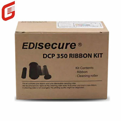 オリジナル DIC10580 YMCKO カラーリボンキット DCP 350 IDカードプリンター用のロールあたり250画像