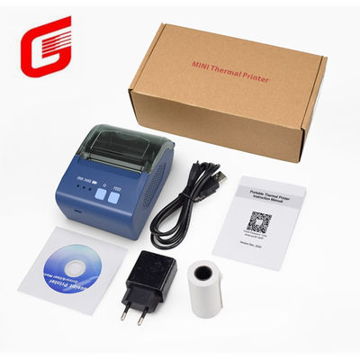 USBインターフェイス ZJ-5810 Android IOS Windows POS ポータブル用の 58mm 熱領収書プリンター