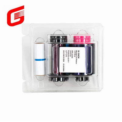 カートンサイズ 48X35.5X26cm PR5002-R4C NISCA PR-C201 IDカードプリンター用カラーリボン