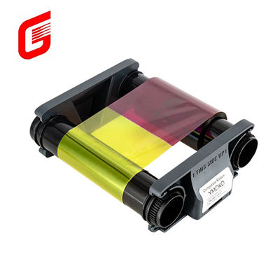 Evolis CBGR0100C バジ100 / 200 YMCKO カラーリボン 100 プリント/ロール コンパティブル