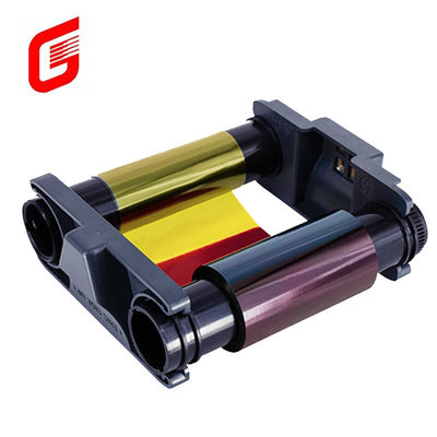 Evolis CBGR0100C バジ100 / 200 YMCKO カラーリボン 100 プリント/ロール コンパティブル