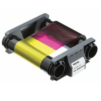 バジ100/200 カードプリンター エボリス CBGR0100C YMCKO リボン プロと印刷用