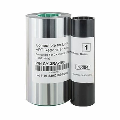 CY-3RA-100 互換性のあるDNP CX-D80 CX210 プリンターリボン 1000 枚の画像をリトランスファー