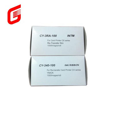 オリジナル CX7000 カードプリンター リボン CY-340-100 プリント 1000 プリント/ロール 格安