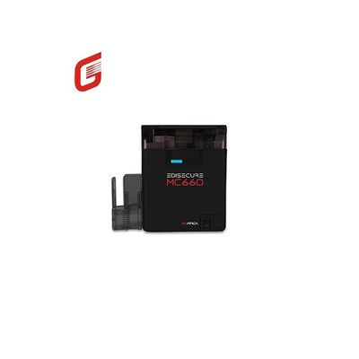600dpi Matica EDIsecure MC660 250 カード入力スタッカー付き ID カードプリンタ