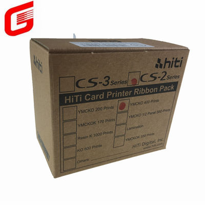 カラープリンター 適用機器 HITI CS200 YMCKO フルカラーリボン 400枚/ロール
