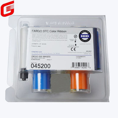 Fargo 45200 YMCKO カラーリボン DTC4500 DTC4500e カードプリンター 500 枚の画像