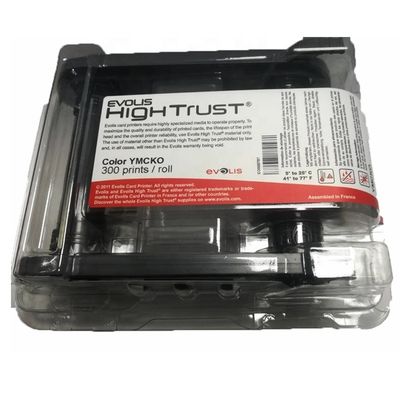 Evolis R5F008S141 カラーリボン 12mm 幅カードとプライマシー/ゼニアス/エリプソプリンター