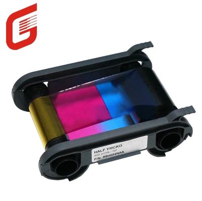 互換性 YMCKO リボン エボリス R5H004NAA 1/2 YMCKO カラー リボン - Zenius プライマシーカードプリンター用 400 枚