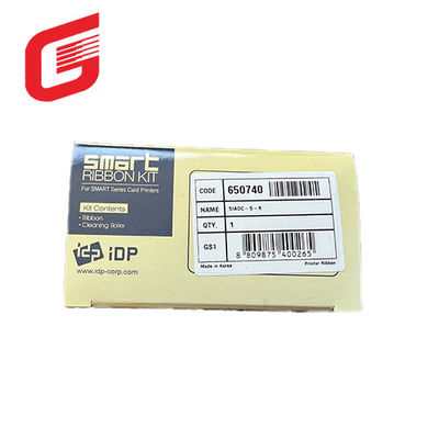 原廠650740 黒 Ribbon For IDP スマート-30 50 プリンター1200プリント/ロール
