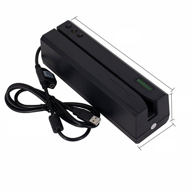 MSR605 マグネティックストライプカードリーダー Windows用USB3トラックとソフトウェア・スイート