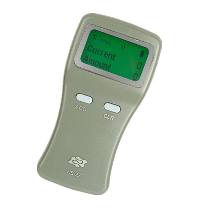 HB-22 手持ちのプラスチックスマートカードカウンター,グラフィックLCDと0.25mmカード厚さ