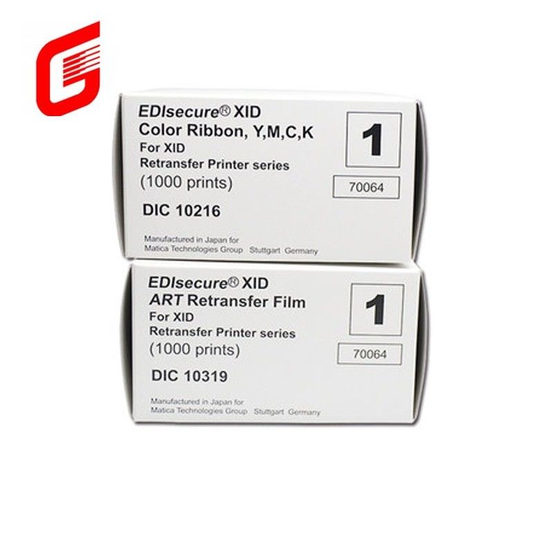 XID8300 XID8600 IDカードプリンター用 オリジナル YMCK カラー再転送リボン