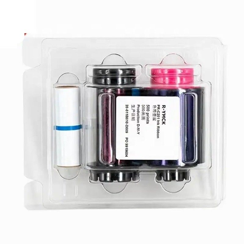 NISCA PR-C201 IDカードプリンター YMCK 互換性Retransfer カラーリボン PR5002-R4C モデル 500画像