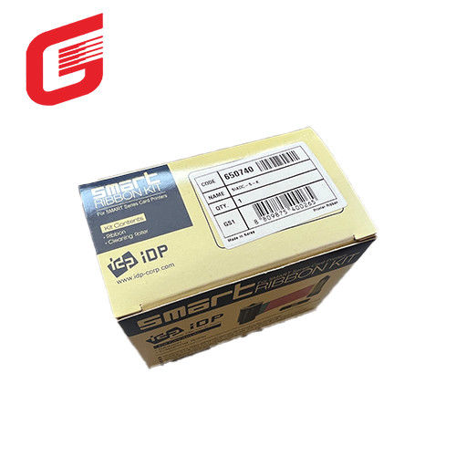 原廠650740 黒 Ribbon For IDP スマート-30 50 プリンター1200プリント/ロール